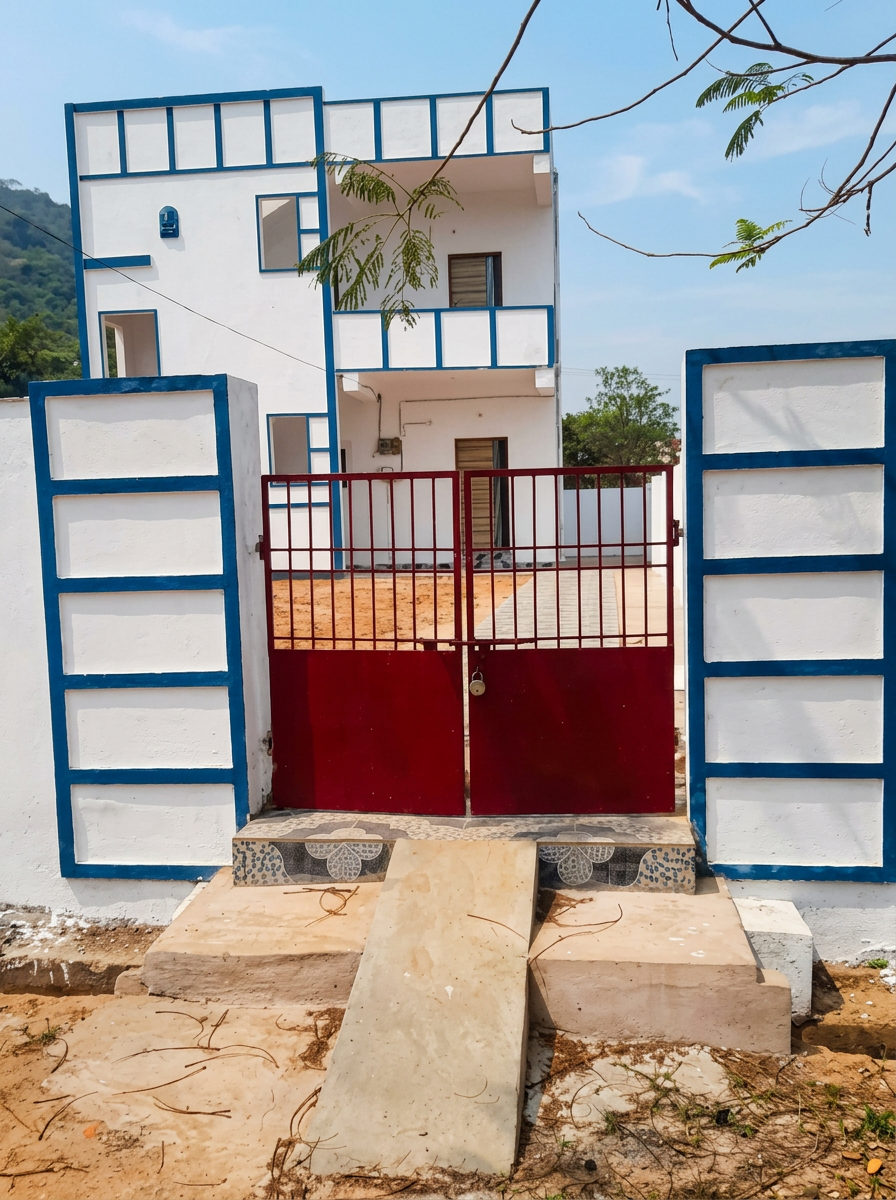 Completed duplex villa handed over by Reyansh Constructions